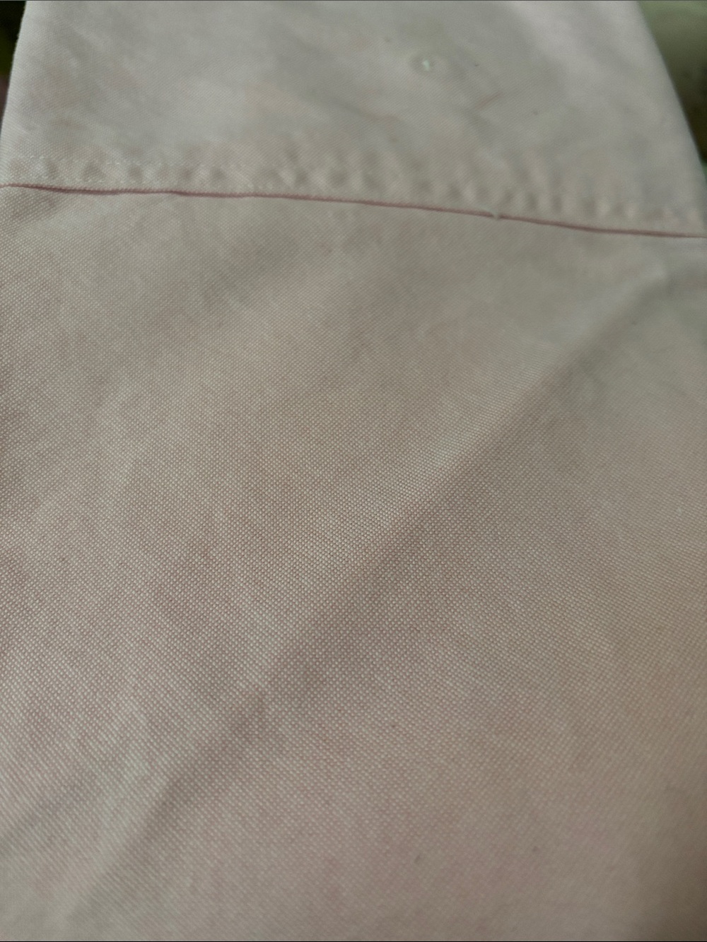 Vintage 100% Cotton Pink Button Closures Lauren Ralph Lauren Standard Shams